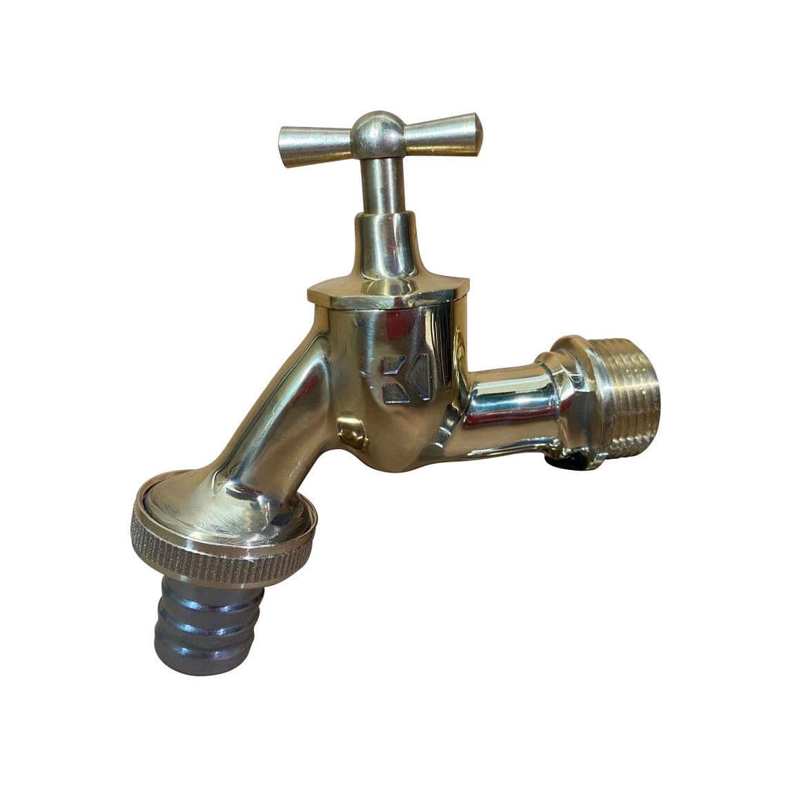 986181355 LT robinet de service Poignée à garrot, vierge, 3/4" M x 1" M x 3/4"T vue 1