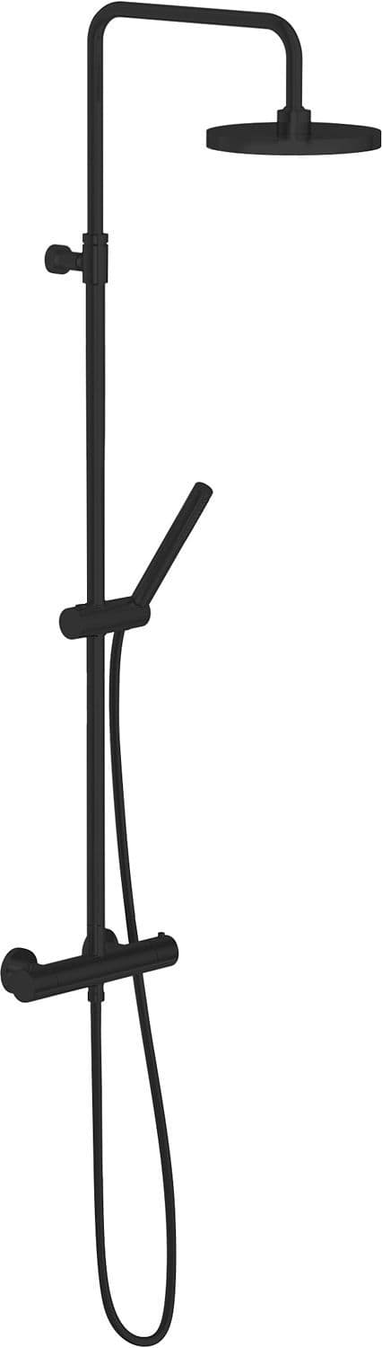 COLONNE DE DOUCHE+THERMOSTAT LIVE NOBILI NOIR MAT vue 1
