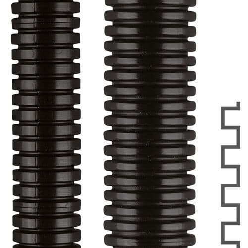 Tube flexible polyamide et raccords. Plastique. Couleur: Noir ou Gris. Résiste aux huiles jusqu'à 80 vue 1