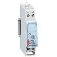 Relais temporisé 8A - 250V retardé à la fermeture - 1 module vue 1