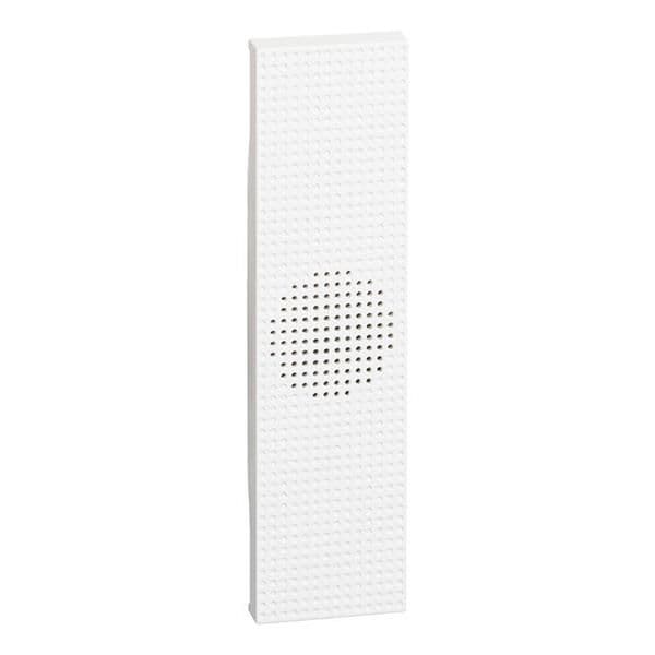 LNow enjoliveur sonnerie Blanc 1 module pour sonnerie vue 1