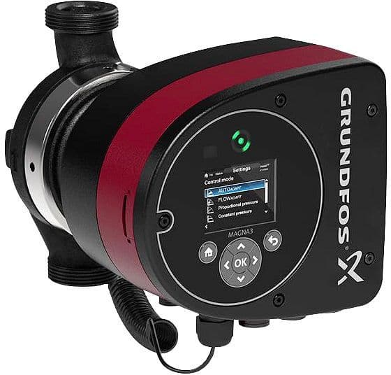 CIRCULATEUR CHAUFFAGE CENTRAL MAGNA3 25-60 GRUNDFOS L180 6/4" vue 1