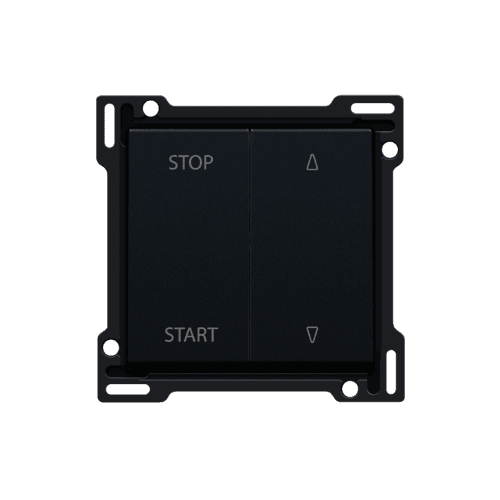 Set de finition pour interrupteur pour volets à verrouillage électrique, couleur black coated vue 1