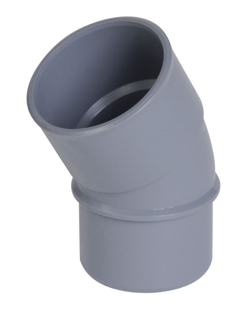 Nicoll raccord à coller PVC coude 30° MF D 50 gris vue 1