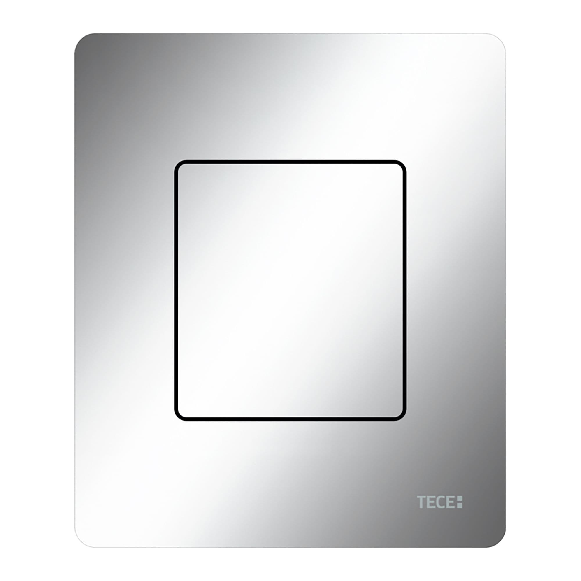 TECESOLID - PLAQUE DE DÉCLENCHEMENT URINOIR - CARTOUCHE INCLUSE - INOX - CHROMÉ BRILLANT vue 1