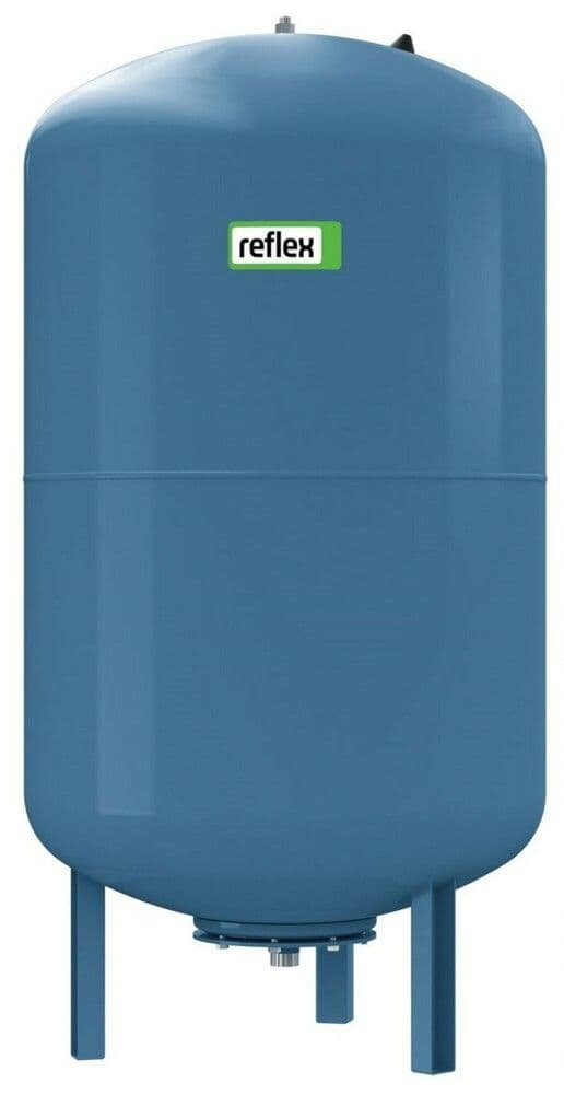 Reflex Refix DE 100L vase expansion vessie interchangeable 10bar bleu 4bar vue 1