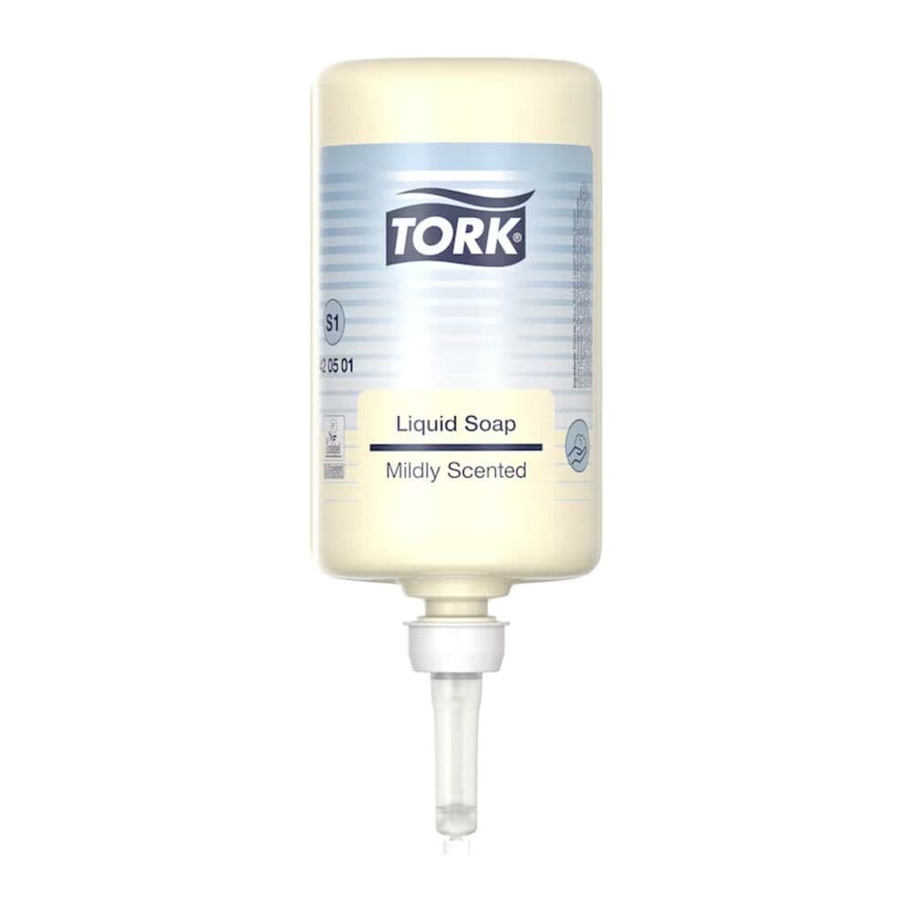Tork savon liquide senteur douce 1 litre vue 1