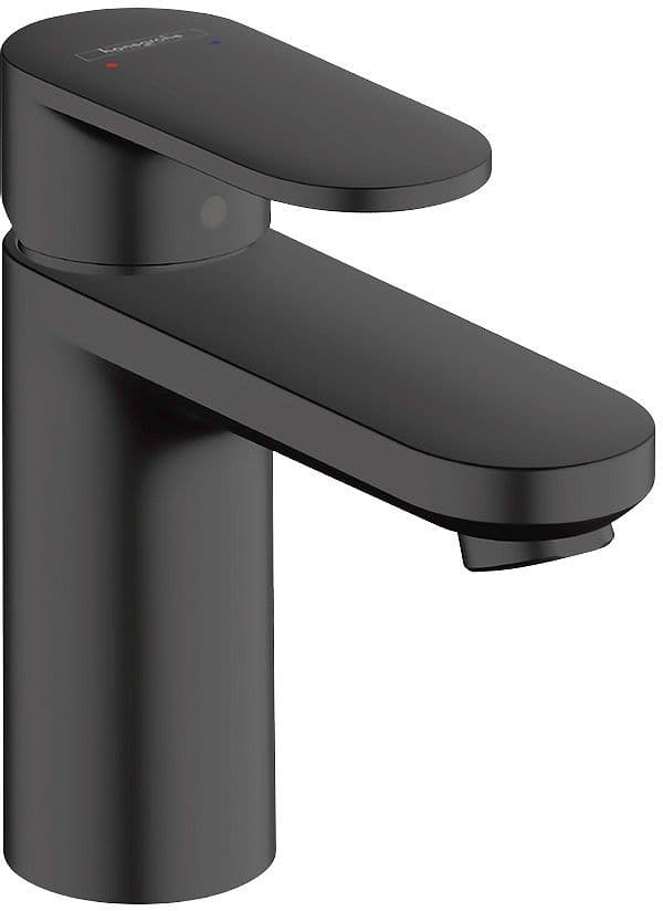 MITIGEUR LAVABO VERNIS BLEND 100 HG +VIDAGE AUTOMATIQUE NOIR MAT vue 1