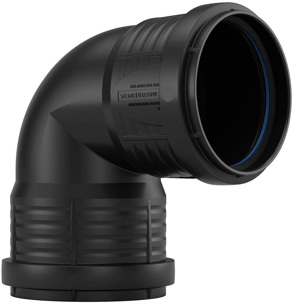 COUDE PP 90°.FF 75MM NOIR vue 1