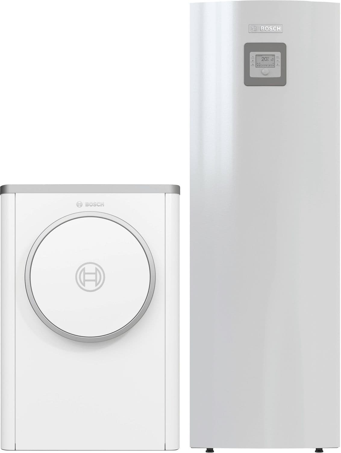 WARMTEPOMP LUCHT/WATER MONOBLOC 7400IAW 5 ORM MET BOILER BOSCH vue 1