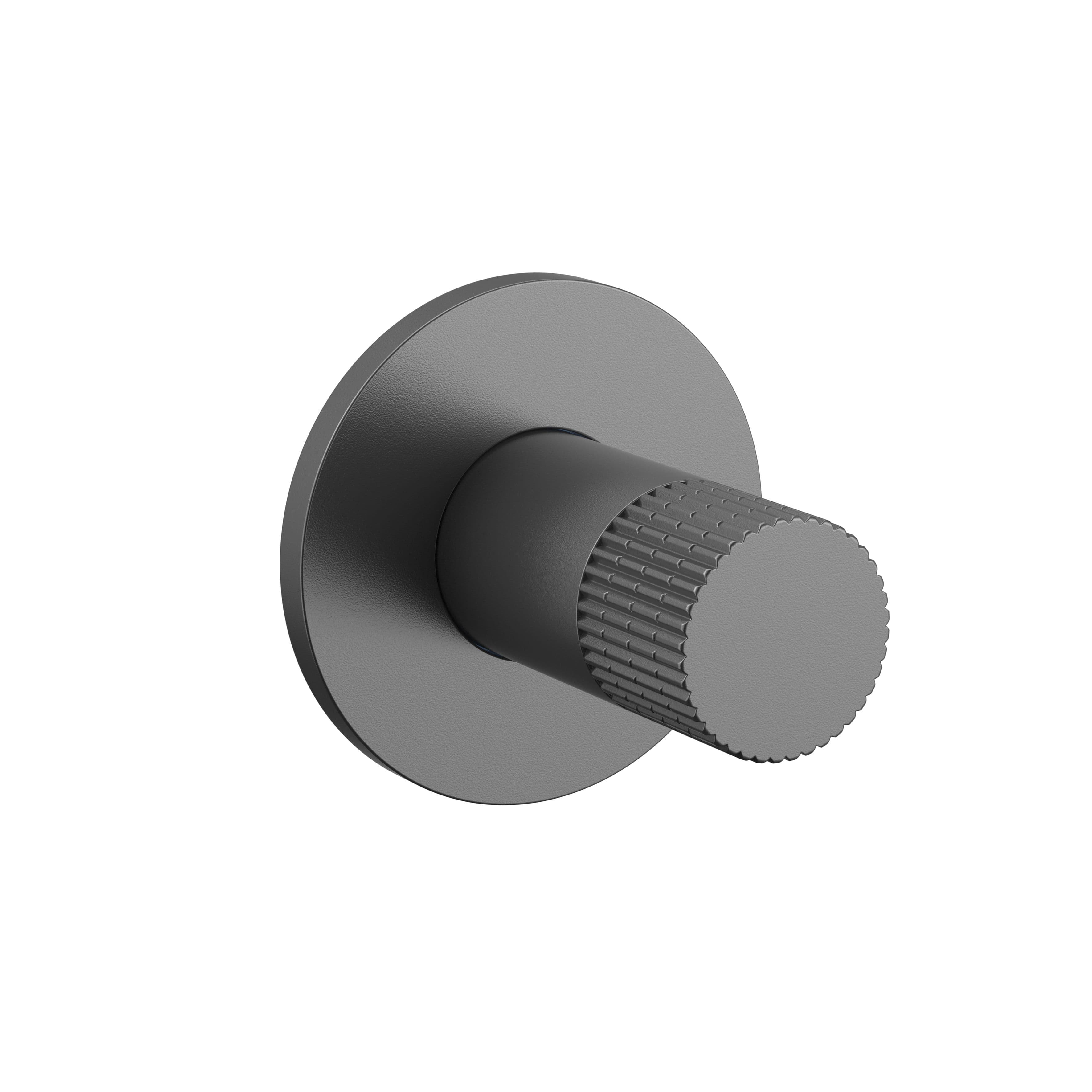 STRIA ROBINET DE BIDET – EAU FROIDE – BOUTON AVEC STRUCTURE STRIÉE RAFFINÉE – GUNMETAL (PVD) vue 1