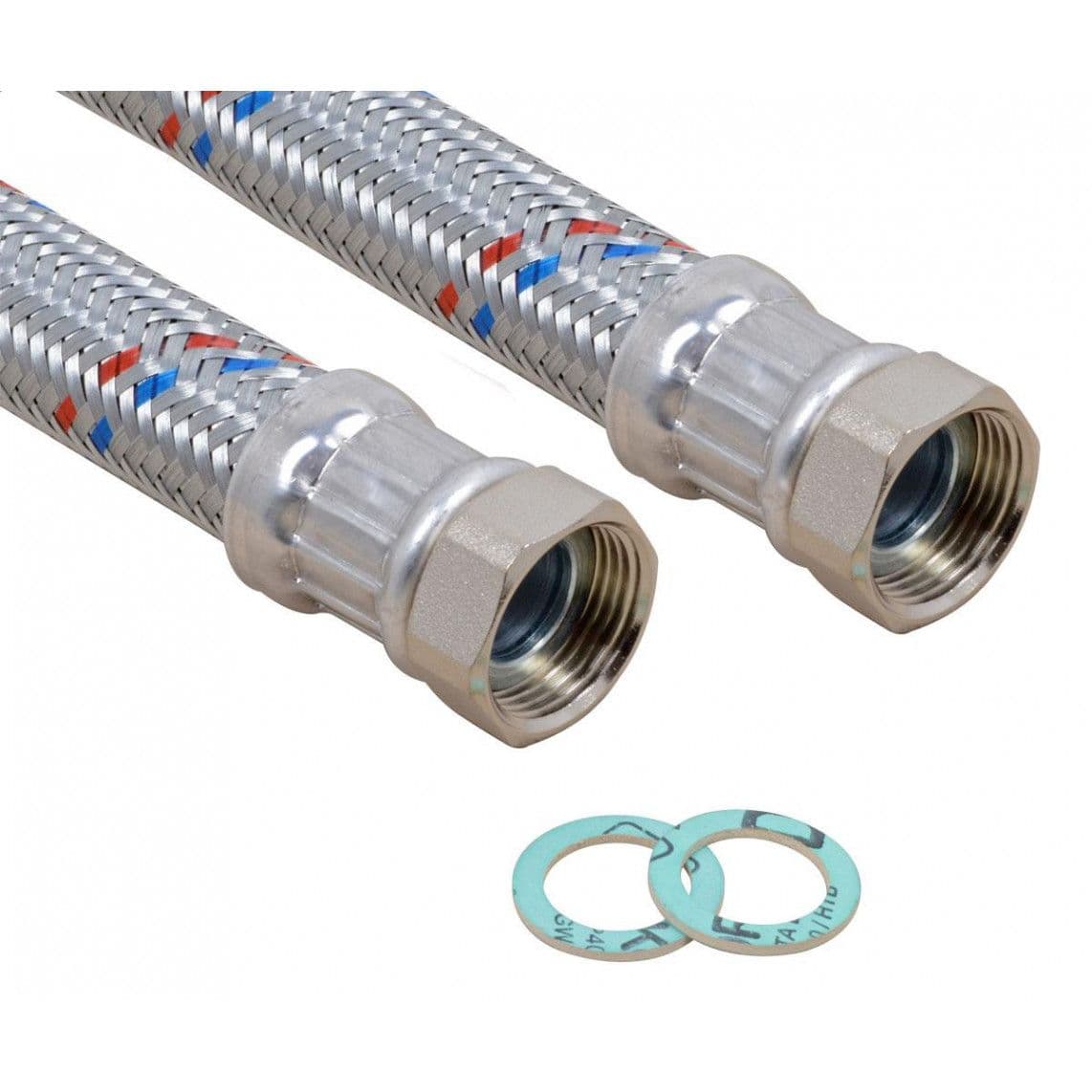 98628480 Flexible pour raccord de chauffage, 1 1/4" F x 700 mm x 1 1/4" F vue 1