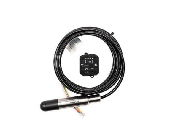 Pack avec module d'entrée analogique INA02 et 1 x capteur de niveau liquide submersible 4 - 20mA vue 1