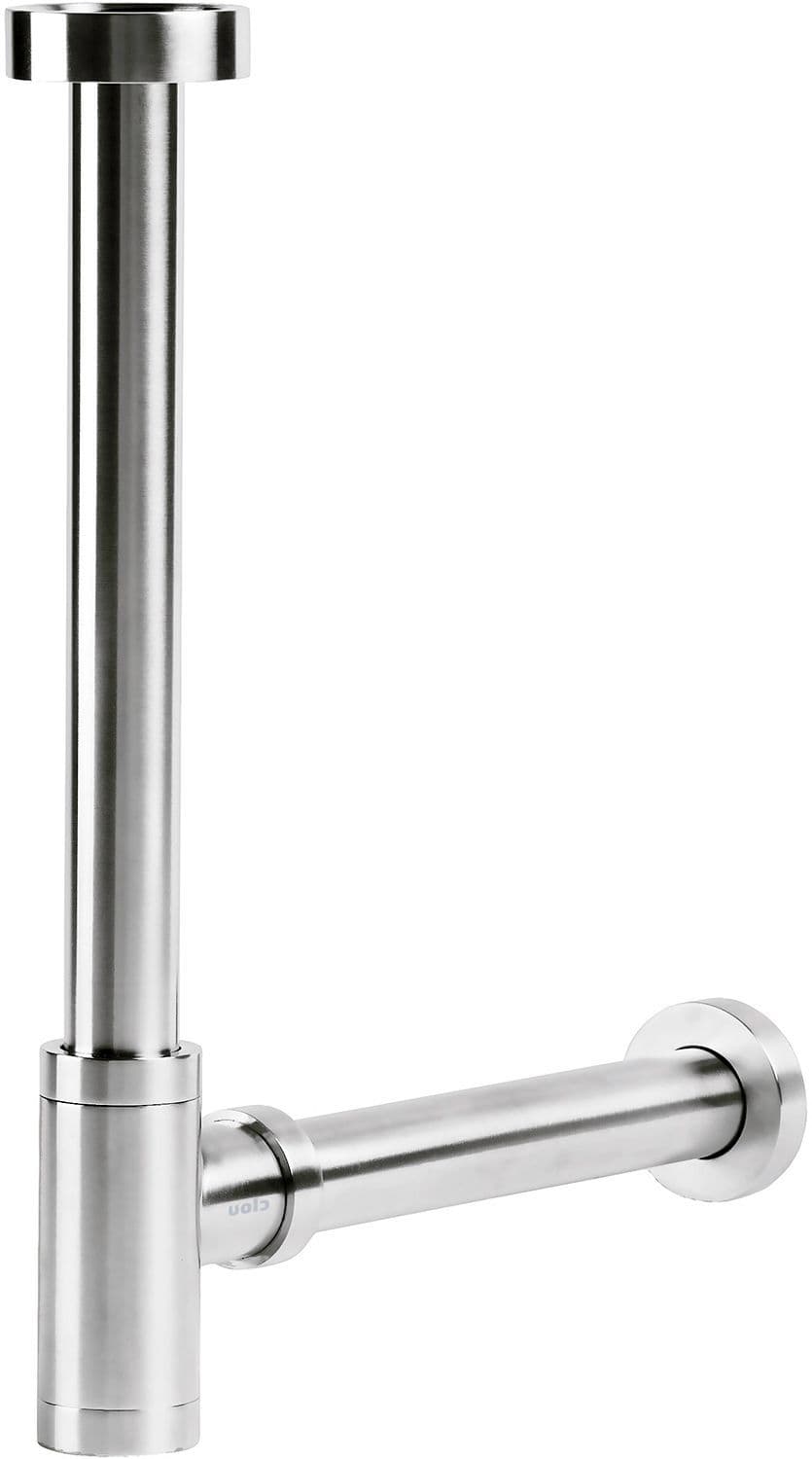 SIPHON DESIGN POUR LAVE-MAINS MINISUK CLOU INOX BROSSE vue 1