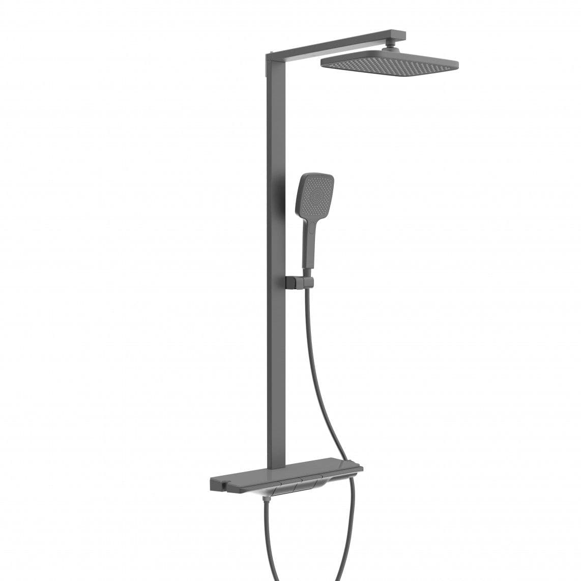 60587 HAWAII Douche de tête-Set, graphite mat, avec Mitigeur thermostatique vue 1