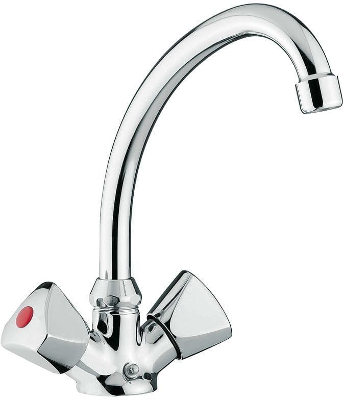 MELANGEUR DE LAVABO LAGUNA CHAINE BEC MOBILE CHROME vue 1
