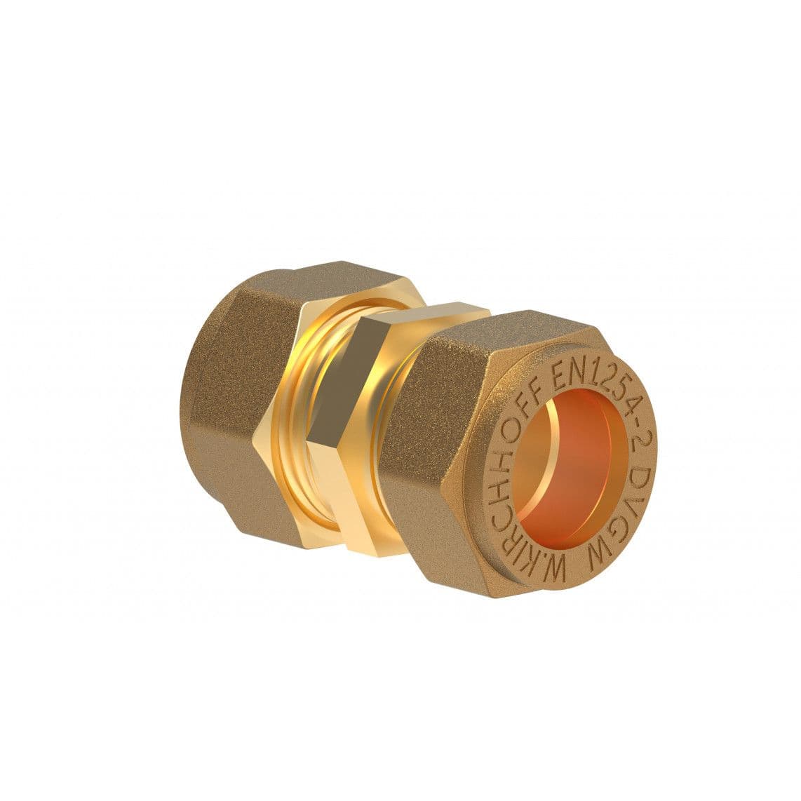 989454217 LT pièce de raccordement, vierge, 12 mm, raccord à serrer pour tube en cuivre, vue 1