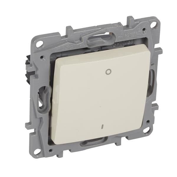 Niloé interrupteur bipolaire 20AX 250V Crème à griffes vue 1