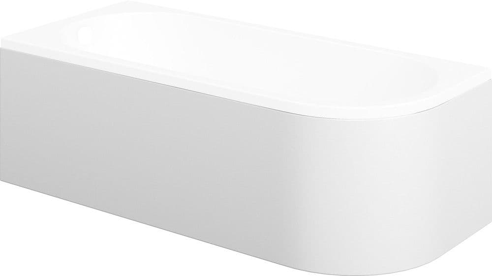 GO by Van Marcke Jura J-shape panneau de bain universel 1710mm vue 1