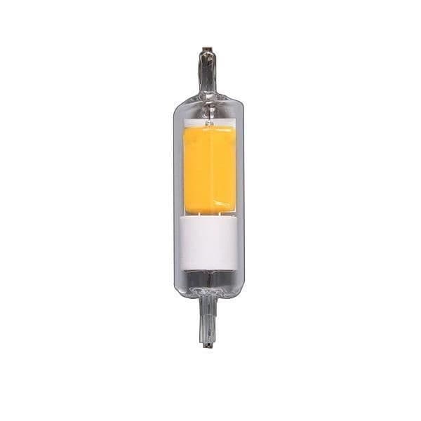 Lampe Led COB R7s 78mm 4.8W 220V 3000K vue 1