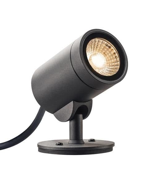 Helia Led, projecteur extérieur, Anthracite, Led 8W 3000K, 35°, IP55 vue 1