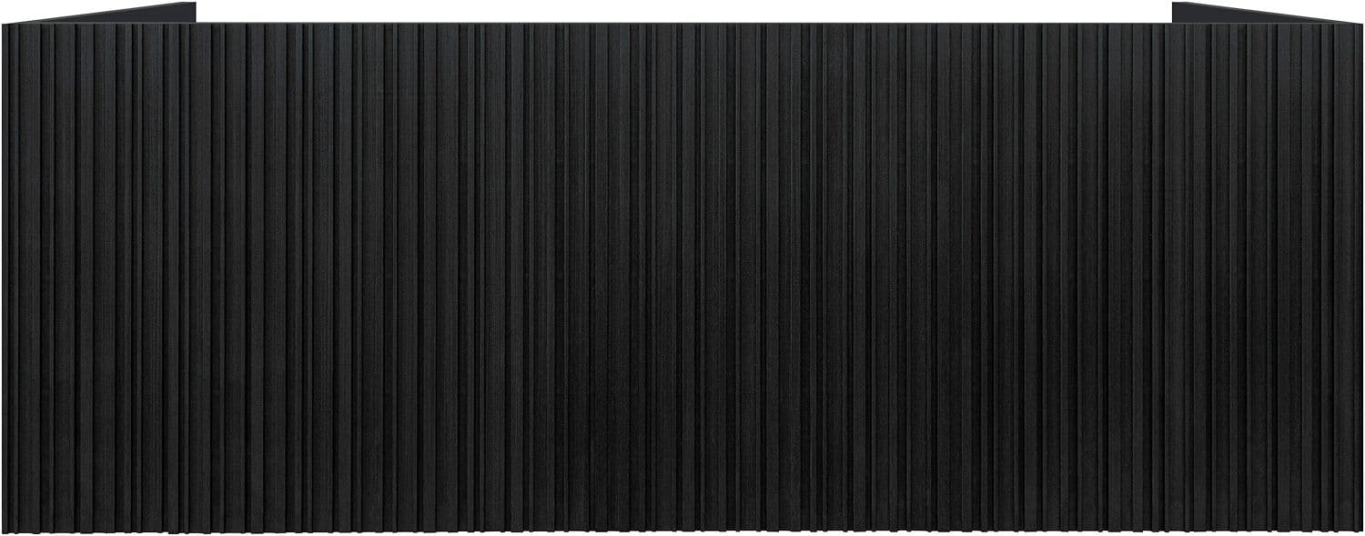 SOUS MEUBLE FOREST 1 TIROIR 120CM CHENE NOIR vue 1