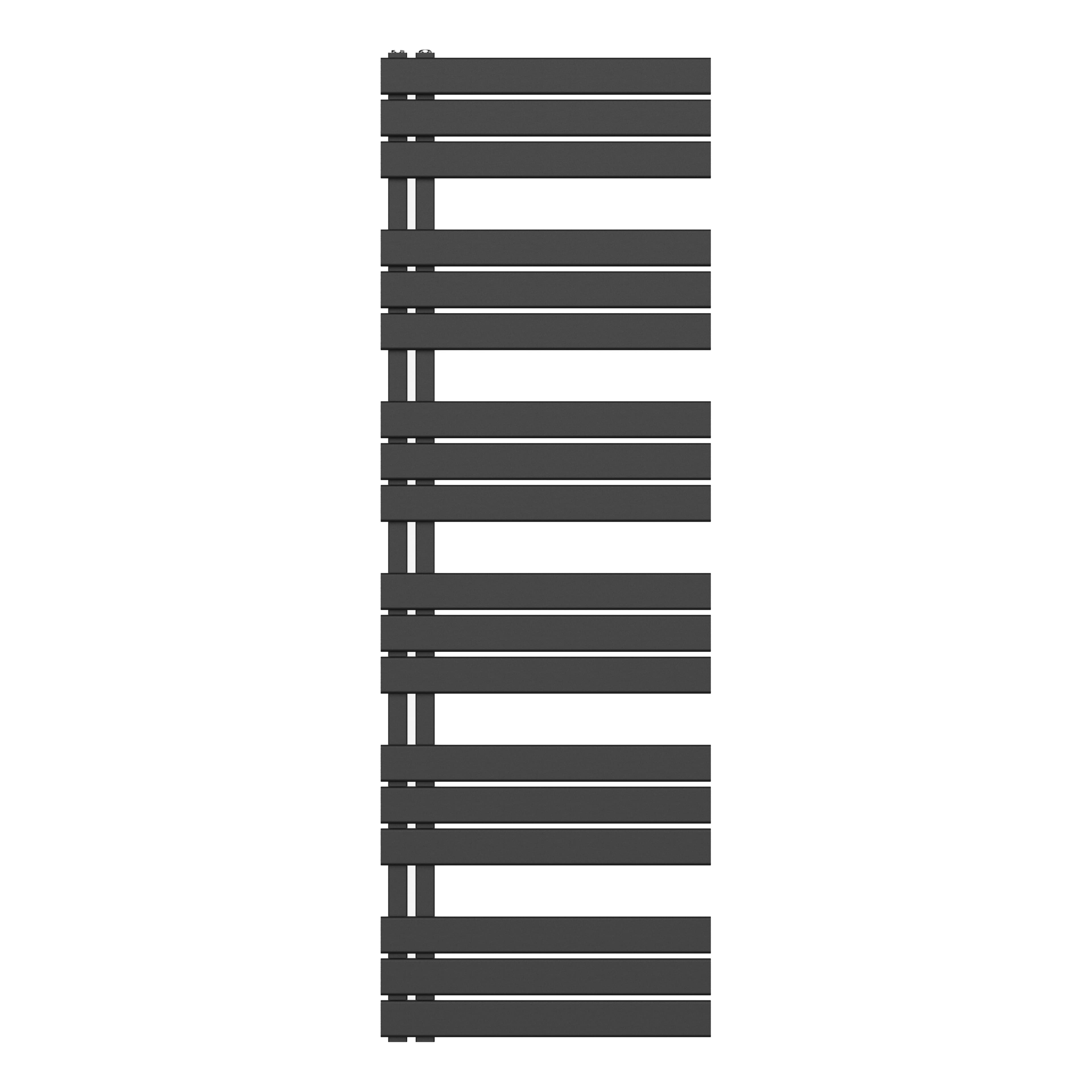 RADIATEUR SÈCHE-SERVIETTES RACCORDEMENT GAUCHE/COMB - NOIR 1800X600-1021W vue 1