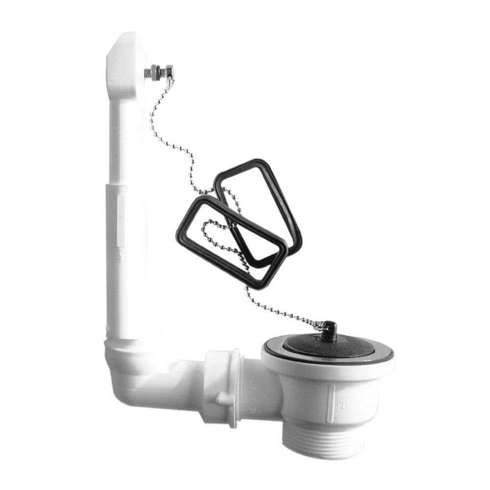 Van Marcke Pro bonde bouchon raccord trop-plein évier 1 cuve 6/4" vue 1