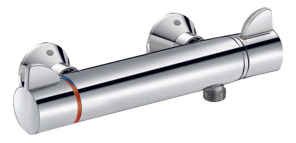 Delabie Sécuritherm mitigeur de douche raccord arrêt/vidange vue 1