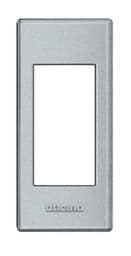 LivingLight - support plaque profilé 1 module Tech vue 1