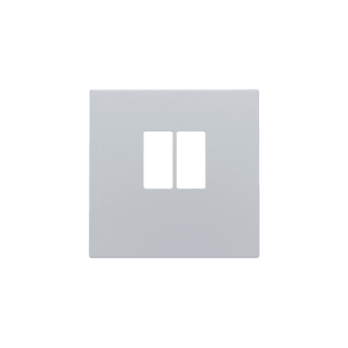 Set de finition pour prise simple pour haut-parleur, couleur sterling coated vue 1