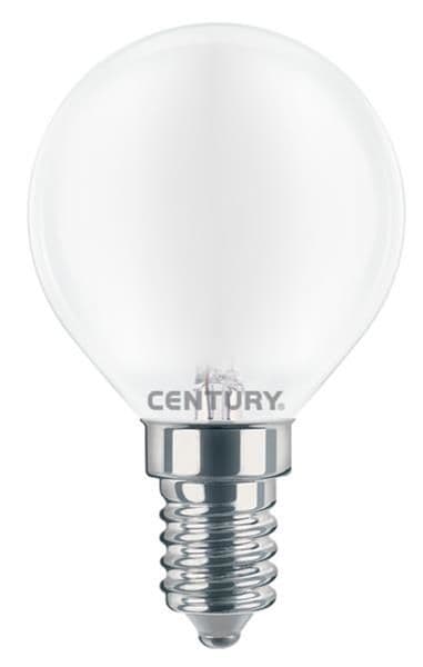 Lampe filament Led mat boule - 4W - E14 - 3000K - 470lm - IP20 vue 1