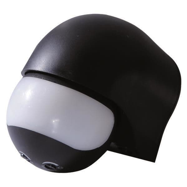 Détecteur de mouvement (infrarouge) 180° 800W 220 - 240V IP44 Noir vue 1