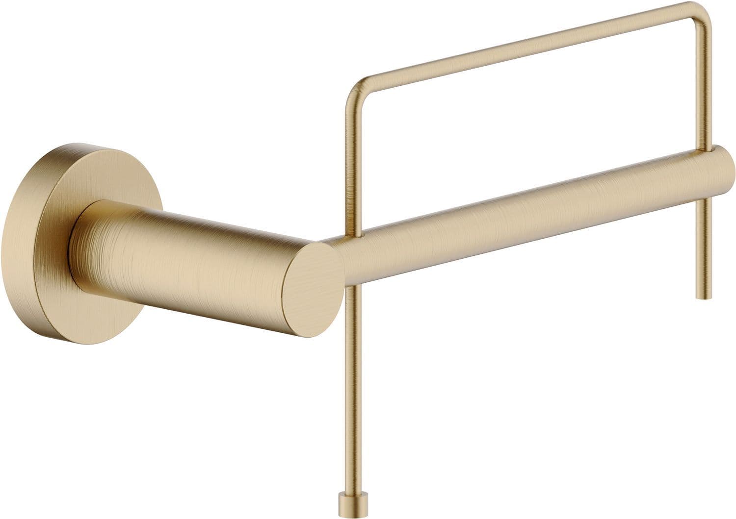 PORTE-ROULEAU ZEN NOBILI MIELE BROSSE vue 1