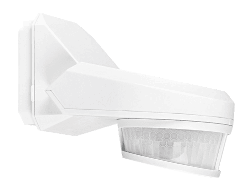 Détecteur de mouvement, 230 V, 16 m, 240°, IP54, pour montage en saillie, couleur blanc vue 1
