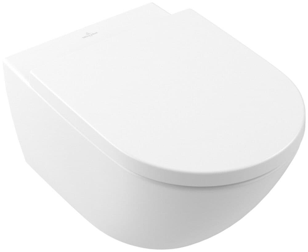 Villeroy&Boch Subway 3.0 WC suspendu sans rebord TwistFlush oval stone white vue 1