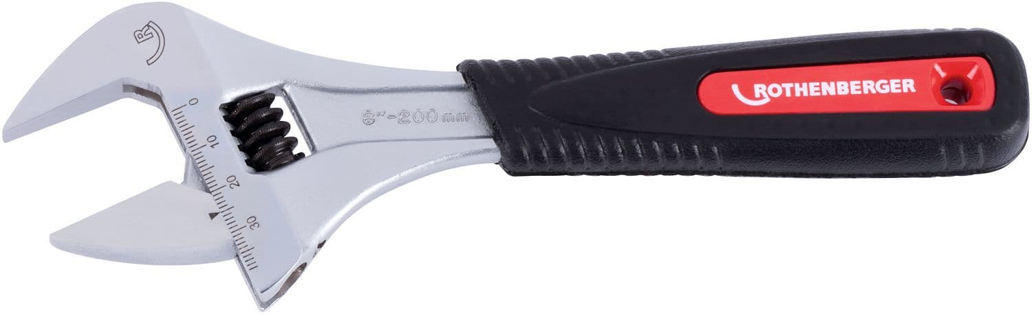 CLE A MOLETTE GRADUEE ROTHENBERGER 8" vue 1