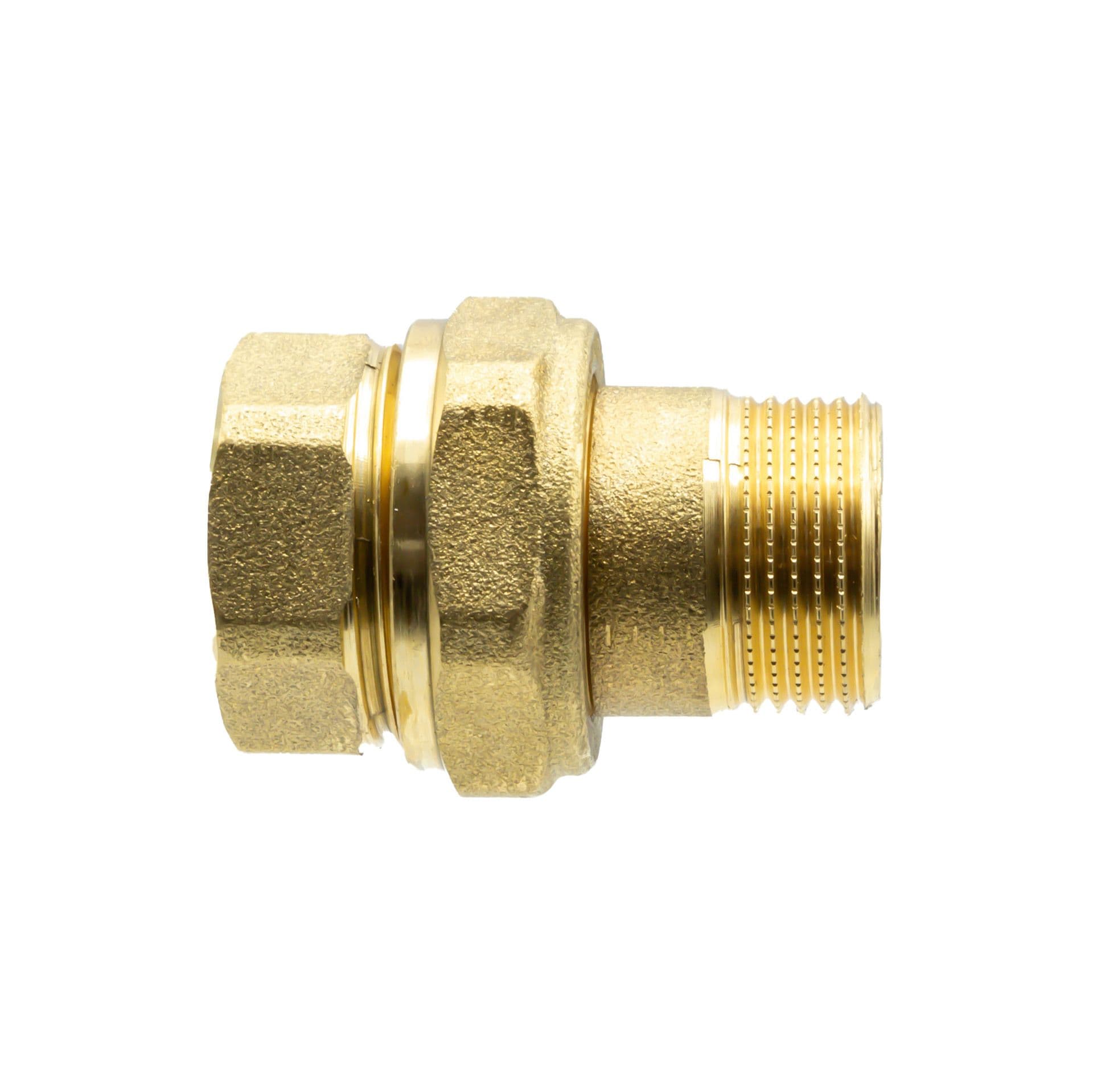 RACCORD 3 PIECES LAITON 1/2 ITAP A JOINT PLAT vue 1