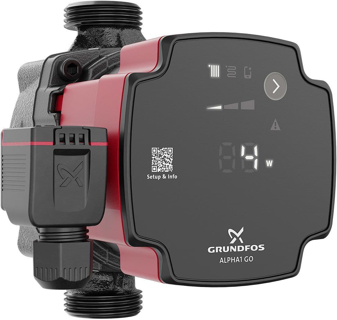 CIRCULATEUR CC ALPHA1 GO 15-60 GRUNDFOS L130 1" vue 1