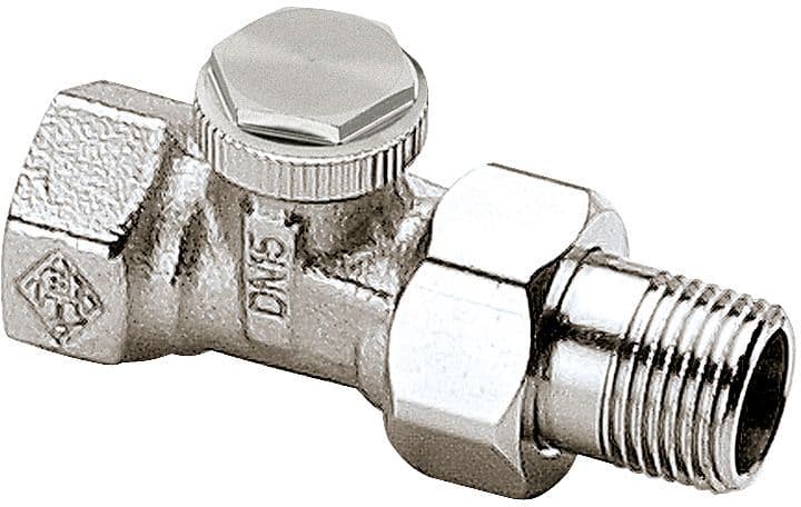 VANNE DE RETOUR REGUTEC HEIMEIER 1/2"-15MM DROITE vue 1