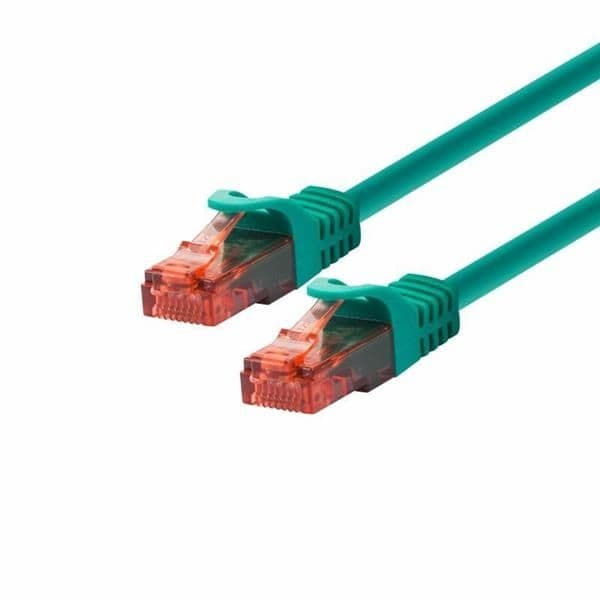 UTP cat6 patchcable 2m Vert vue 1