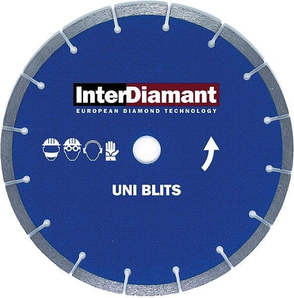DISQUE DIAMANT UNI BLITS R 115x22,2 vue 1