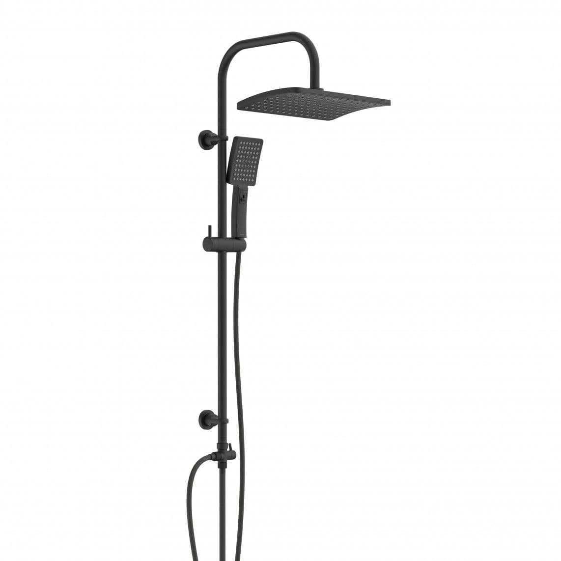 60666 MALLORCA Set douche de pluie, noir mat vue 1