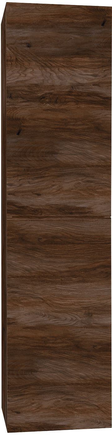 COLONNE COFFEE 2 PORTES GAUCHE 40 NOYER DECOR VELOURS vue 1