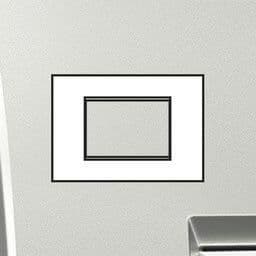 LivingLight - plaque air 3 modules Blanc perle vue 1