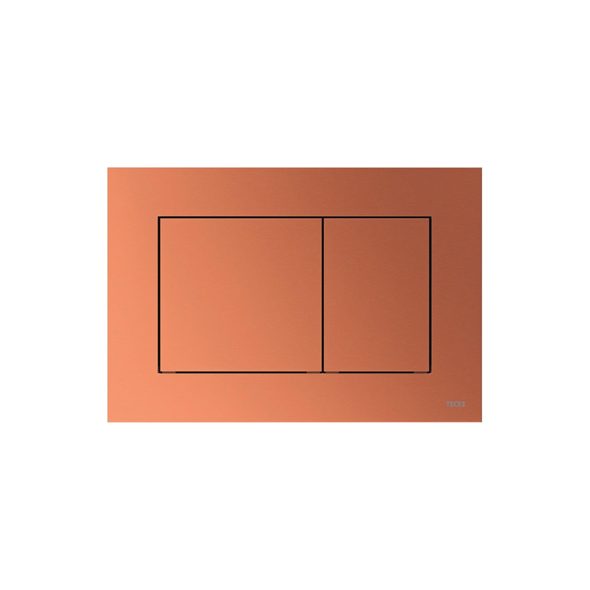 TECE NOW PLAQUE DE COMMANDE - BRONZE ROUGE BROSSÉ vue 1
