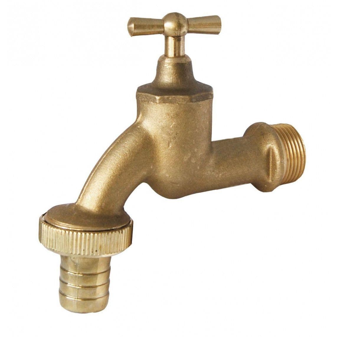 98028852 LT robinet de service poignée à garrot, vierge, 3/4" M x 1" M x 3/4"T vue 1