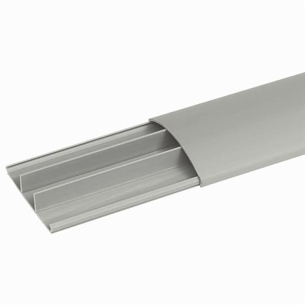 Moulure de sol - 75 x 18mm Gris - longueur 2m - Gris vue 1