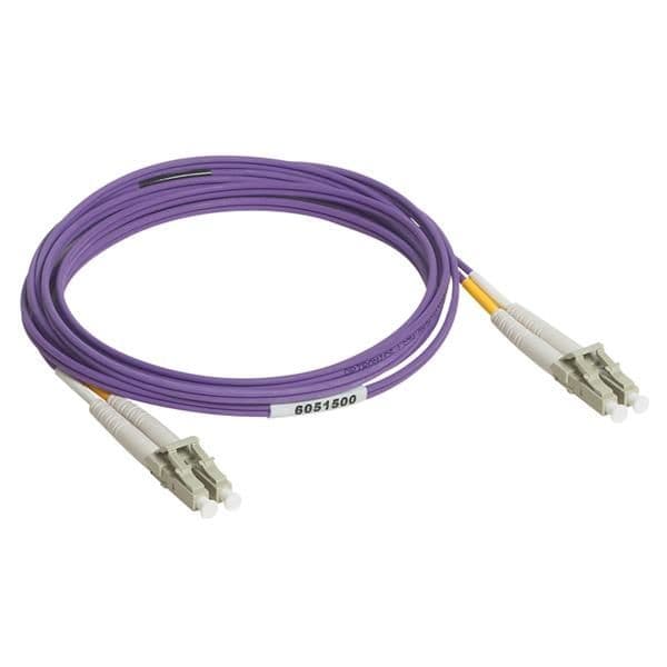 Cordon LC / LC 50 / 125micronm 2m om3 multi modulaires duplex vue 1