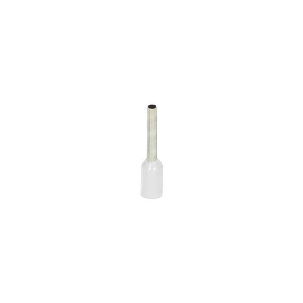 Embout de câble isolé section maximum 0.5mm² longueur du manchon en Cuivre: 8mm, 100 pièces vue 1
